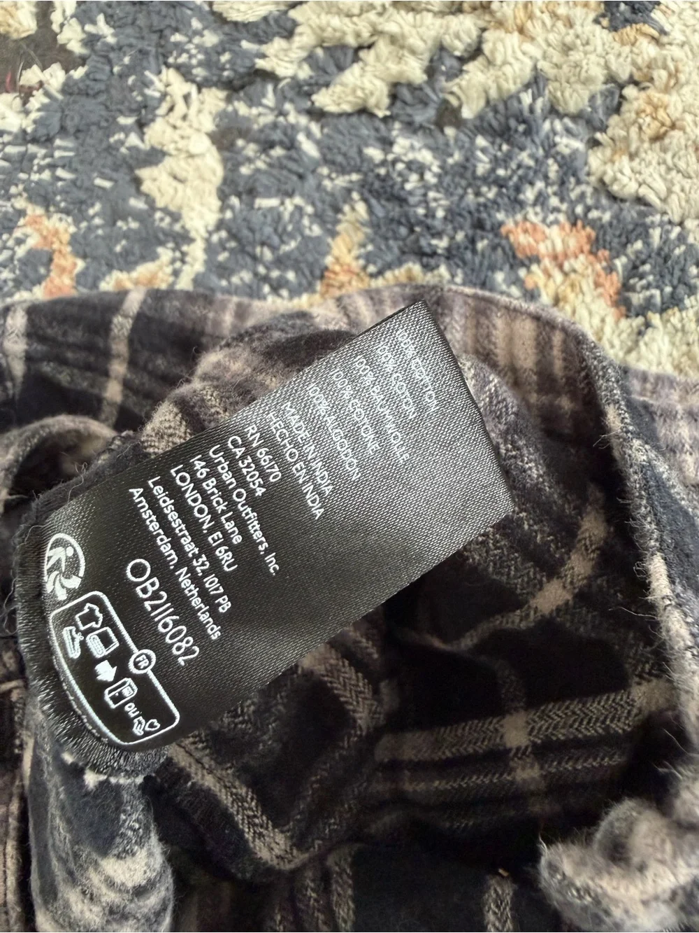 Free People Plaid Serena Micro Skort Skirt Flat Front Original Combo Size 4